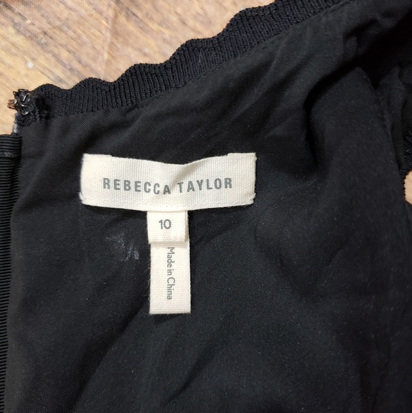 Rebecca Taylor Sleeveless Diamond Texture Dress - Picture 6 of 8